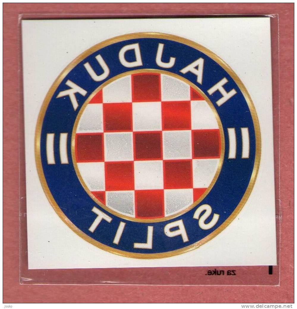 HAJDUK SPLIT Tattoo ( Croatia Football Club ) Tatouage Tatuaje Tätowierung Tatuaggio Tatuagem Taptoe Tatoo - Kleding, Souvenirs & Andere