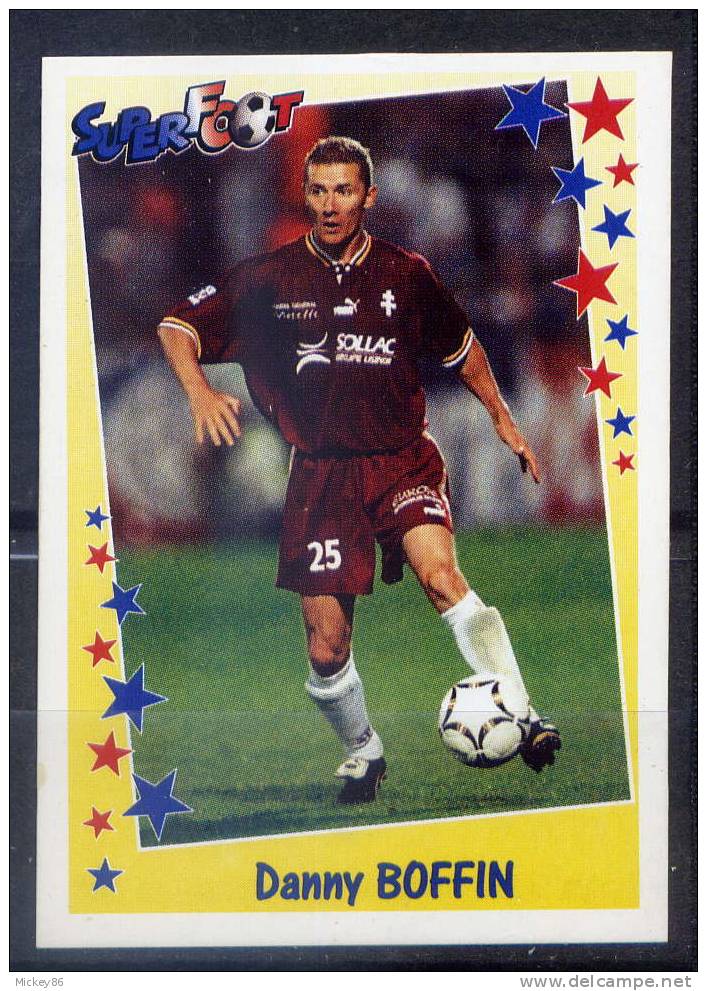 Panini---SUPER  FOOT  1998-1999---D .  BOFFIN   ----n°141--- METZ - French Edition