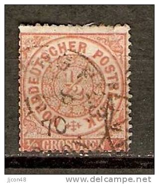 Germany (Norddeutscher Bund) 1869  (o) Mi.15 - Used