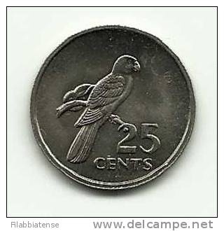 1977 - Seychelles 25 Cents, - Seychellen