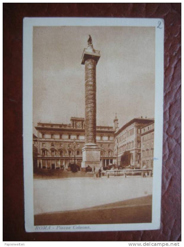 Roma - Piazza Colonna - Places & Squares