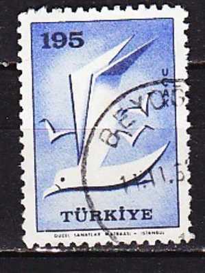 PGL - TURQUIE AERIENNE Yv N°45 - Luftpost