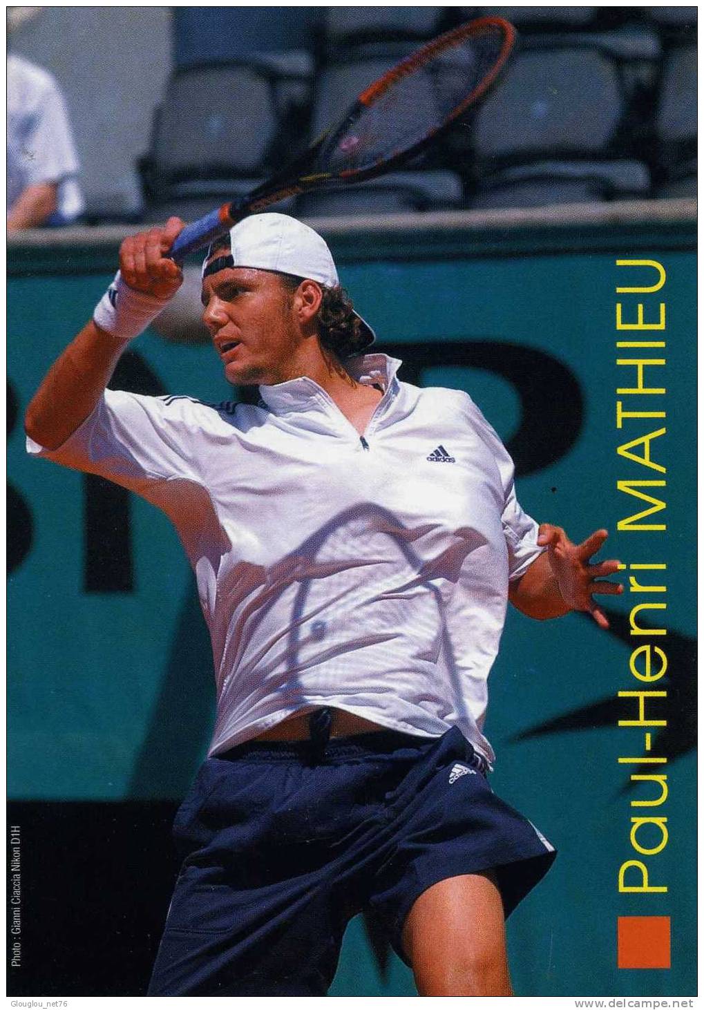 CPM TENNIS PAUL HENRI MATHIEU  VOIR SCANER - Tennis