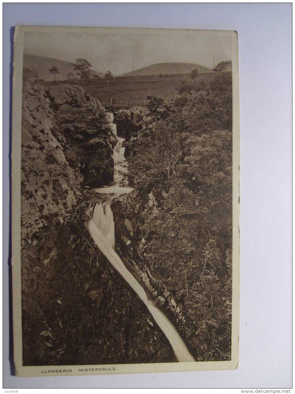 Llanberis, Gwynedd. - Waterfalls. - Contea Sconosciuta