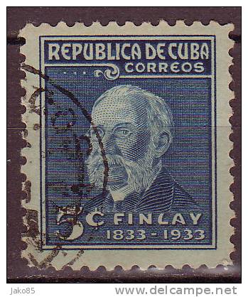 - CUBA - 1934 - YT N° 220  Oblitéré -  Finlay - Gebraucht
