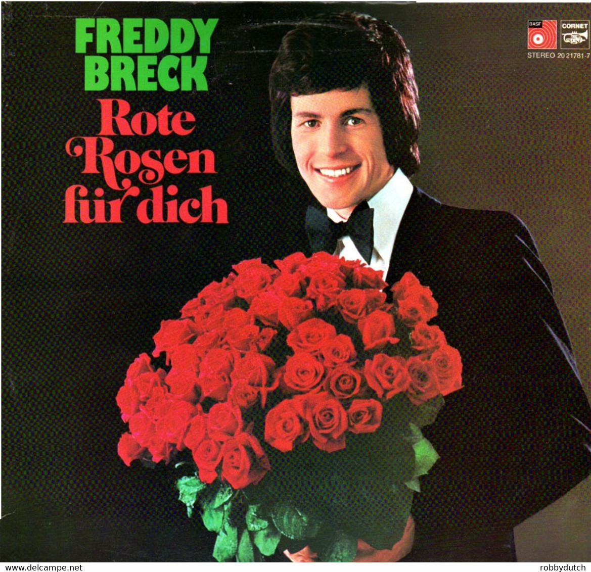 * LP *  FREDDY BRECK - ROTE ROSEN FÜR DICH (Holland Ex-!!!) - Sonstige - Deutsche Musik