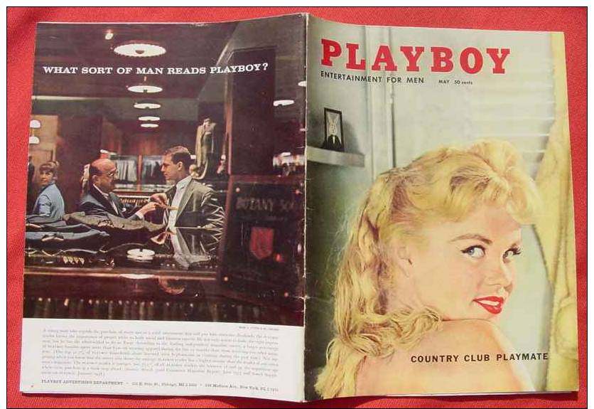 (1039146) PLAYBOY USA. May, 1958. Komplettes Original-Magazin Mit Innenteil. Günstig ! - Fashion