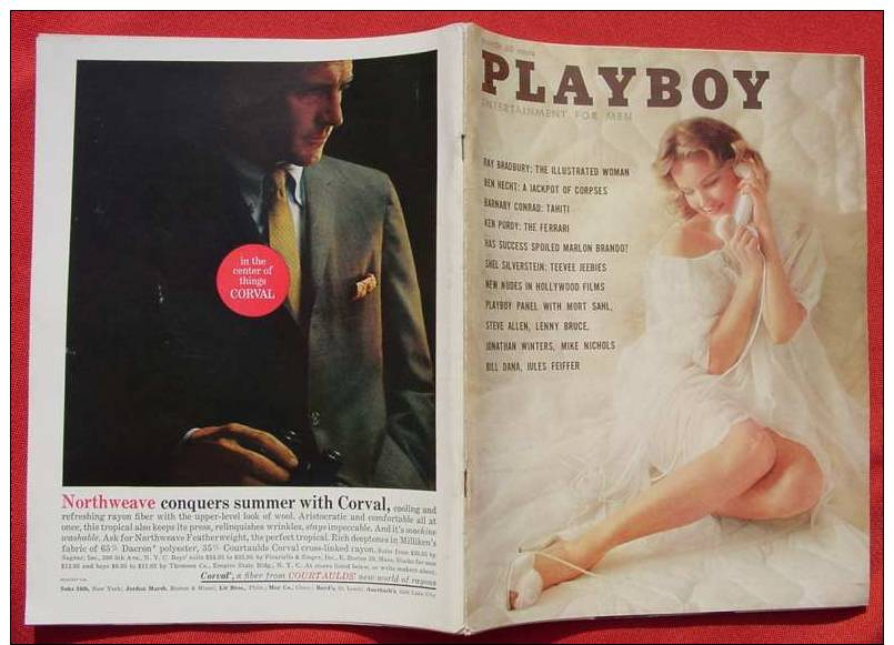 (1039167) PLAYBOY USA. March, 1961. Komplettes Original-Magazin Mit Innenteil. Günstig ! - Lifestyle & Mode