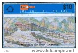 # MALAYSIA TMC41 Tin Mining 10 Landis&gyr   Tres Bon Etat - Malaysia