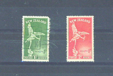 NEW ZEALAND -  1947 Health  FU - Used Stamps
