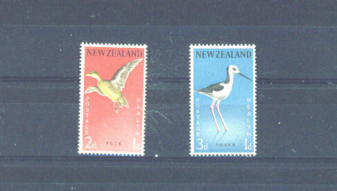 NEW ZEALAND -  1961 Health MM - Unused Stamps