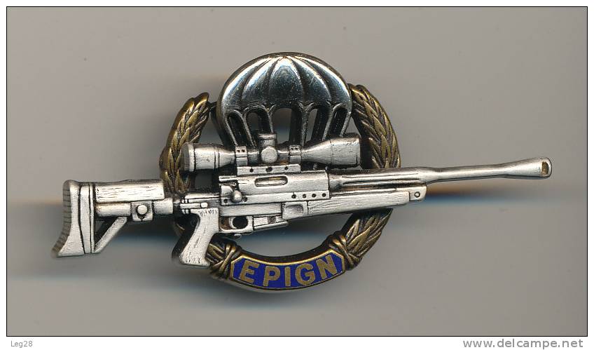 EPIGN  TIREUR D'ELITE  BRONZE - Police & Gendarmerie