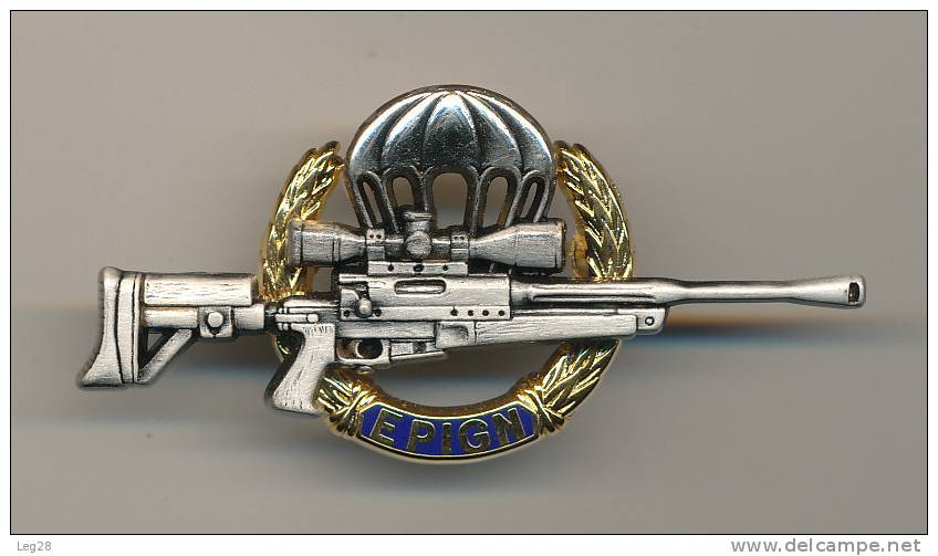 EPIGN  TIREUR D'ELITE  OR - Policia