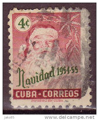 CUBA - 1954 - YT N° 418  Oblitéré - - Usados