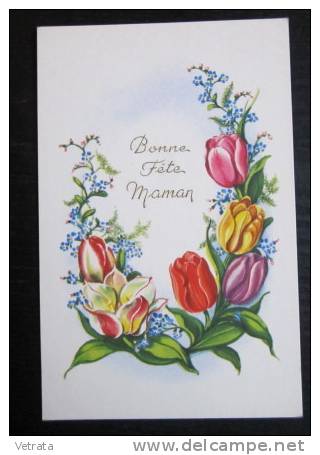 Carte Postale : Bonne Fête Maman - Festa Della Mamma