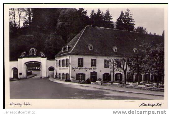 ALTENBERGERHOF - Altenburg. - Echte Photo - Nordrhein-Wesfalen - DEUTSCHLAND - Monheim