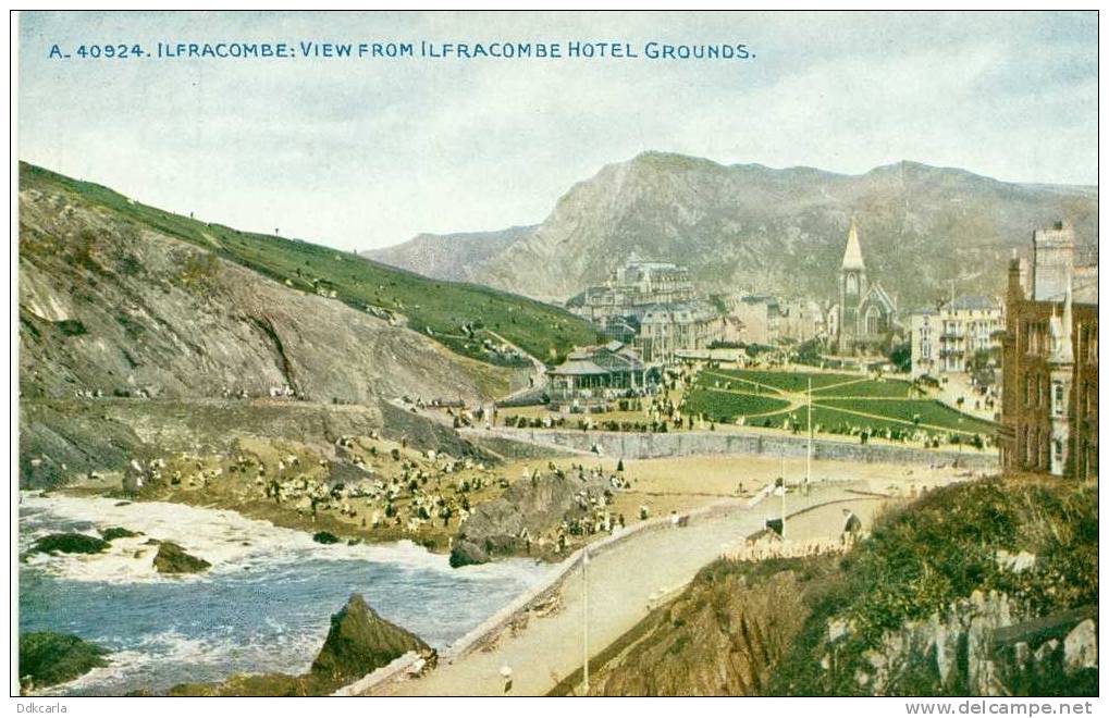Ilfracombe - View From Ilfracombe Hotel Grounds - Ilfracombe