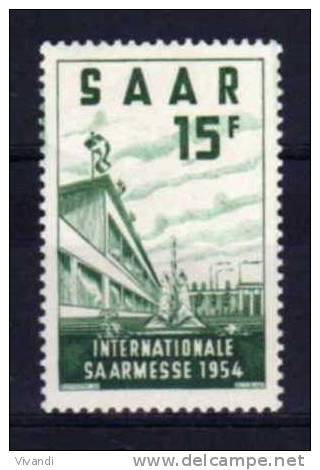 Saar - 1954 - Saar Fair - MH - Ungebraucht