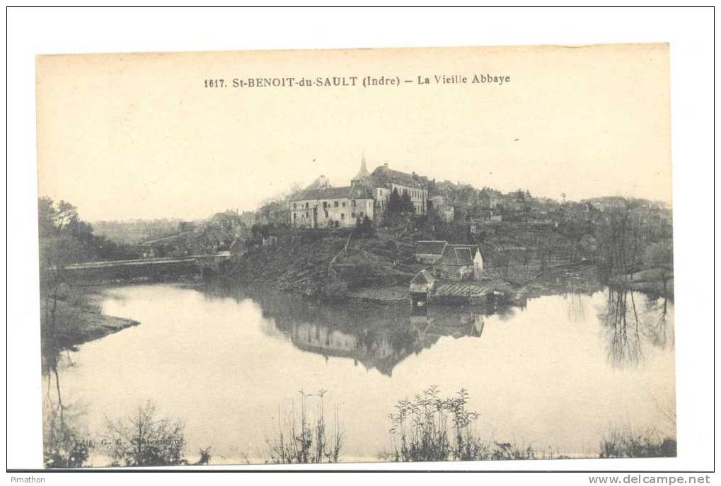 1617 St-  BENOIT- Du SAULT -- La Vieille Abbaye , Trés Bon état ( Voir Scan ) - Altri & Non Classificati