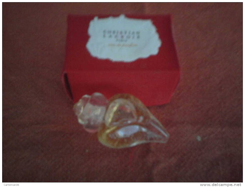 Parfum Miniature Christian Lacroix : Coquillage - Miniaturen Flesjes Dame (met Doos)