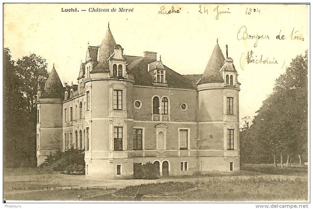 LUCHE - Château De Mervé - Luche Pringe