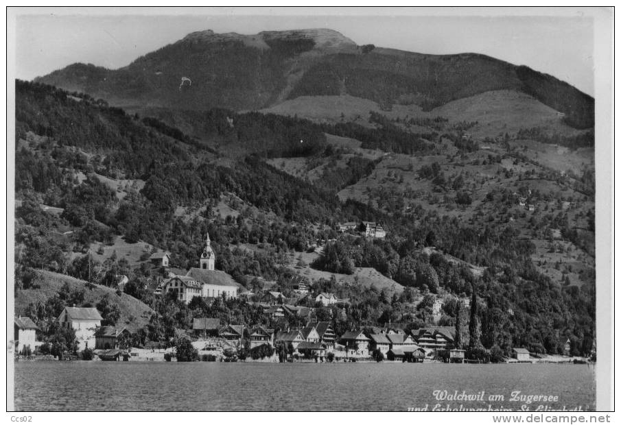 Walchwil Am Zugersee Und Erholungsheim St. Elisabeth - Zug