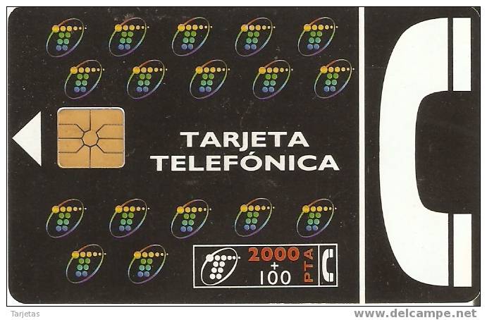 B-037/b TARJETA IMAGEN 95 II  2000 PTAS CHIP F-5  NUMERACION LASER - Emissions Basiques