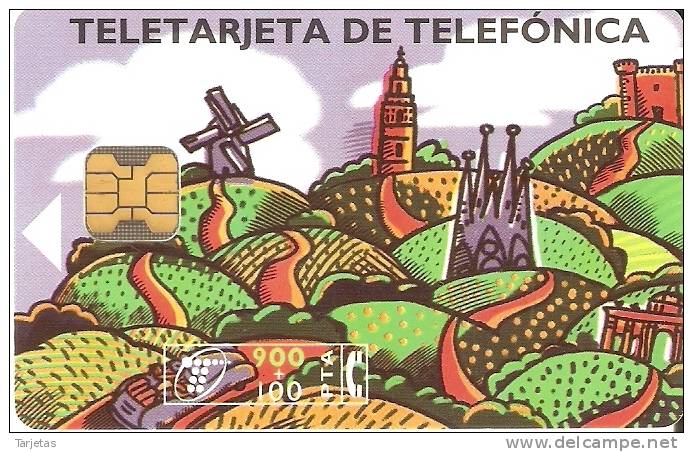 B-038  TARJETA DE ESPAÑA VACACIONES 1995 CHIP F-3  LASER - Basisausgaben