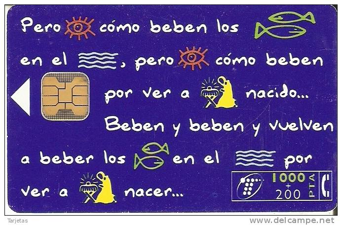 B-043 TARJETA FELIZ 1996 NUMEROS GRANDES LASER - Basisausgaben