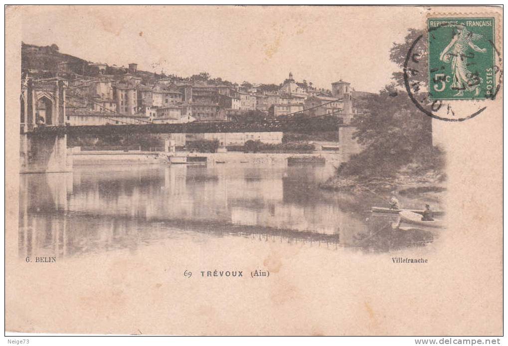 Cpa Du 01 - Trèvoux - Vers 1900 - Trévoux