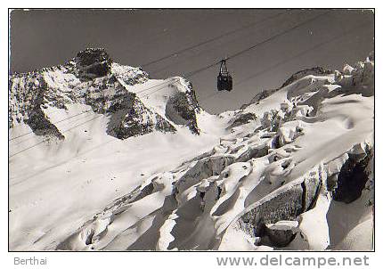 SUISSE VS - Saas Fee - Luftseilbahn Langefluh - Egginer Und Feegletscher - Saas-Fee