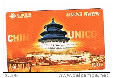 CINA  - CHINA UNICOM  (REMOTE) -  VIEW - JSCU - 03-2-2(2-2)        -  USATA  -  RIF. 2801 - Chine