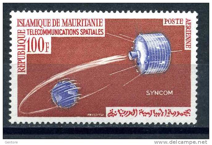 1963  MAURITANIA  Space Telecommunication  Yvert Cat. N° 28  Absolutely Perfect MNH ** - Kennedy (John F.)