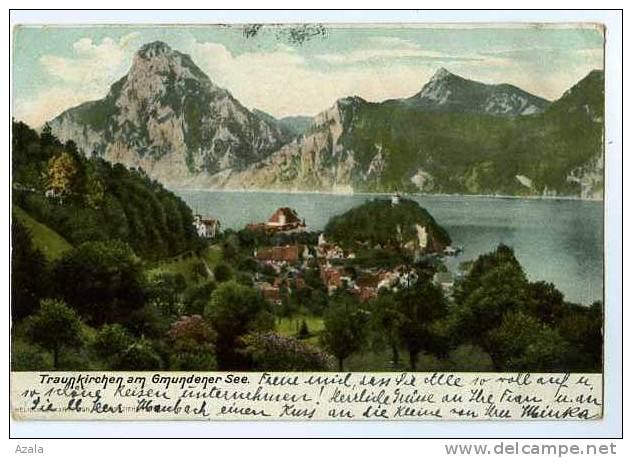 014724  -  Traunkirchen Am Gmundener See    Litho - Other & Unclassified