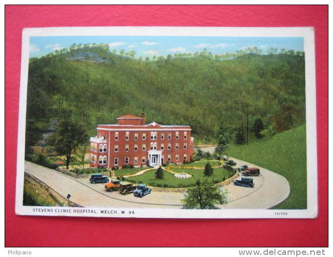 Welch WV  Stevens Clinic Hospital   1939 Cancel - Andere & Zonder Classificatie