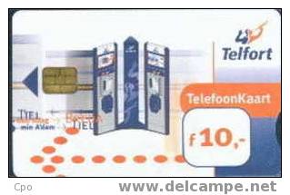 # NETHERLANDS CG-A5 Telfort 10 Puce?   Tres Bon Etat - Públicas