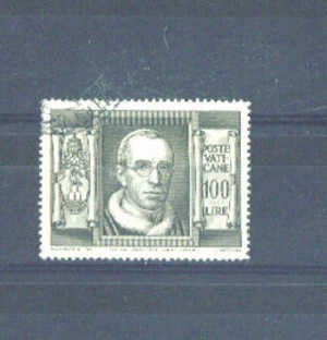 VATICAN - 1949 Issue  100L FU - Used Stamps