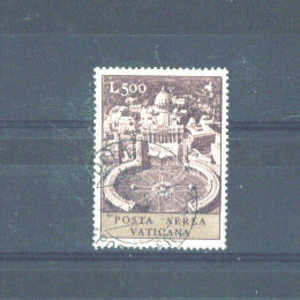 VATICAN - 1967 Air  500L FU - Airmail