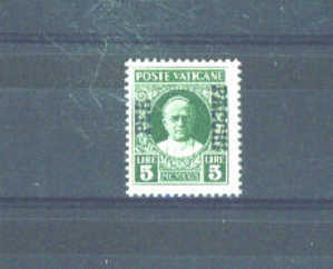 VATICAN - 1931 Parcel Post 5L  MM - Parcel Post