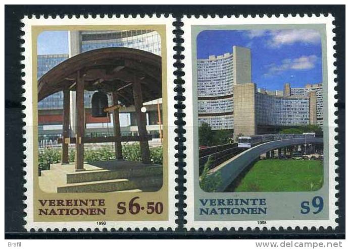 1998 Nazioni Unite Vienna, Serie Ordinaria, Francobollo Nuovo (**). - Unused Stamps