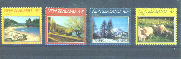 NEW ZEALAND -  1982 Scenes MM - Unused Stamps