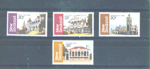 NEW ZEALAND -  1982 Architecture MM - Unused Stamps