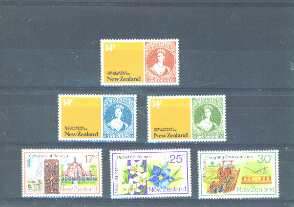 NEW ZEALAND -  1980 Anniversaries MM - Ongebruikt