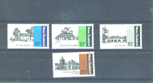 NEW ZEALAND -  1979 Architecture MM - Unused Stamps