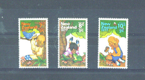 NEW ZEALAND -  1977 Health  MM - Unused Stamps