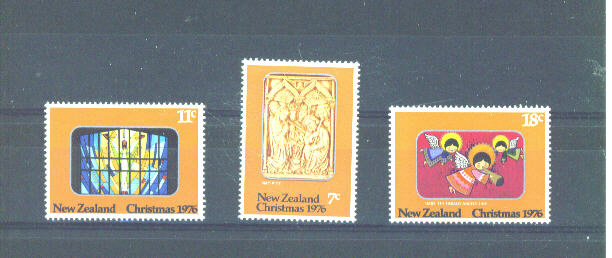 NEW ZEALAND -  1976 Christmas  MM - Nuevos