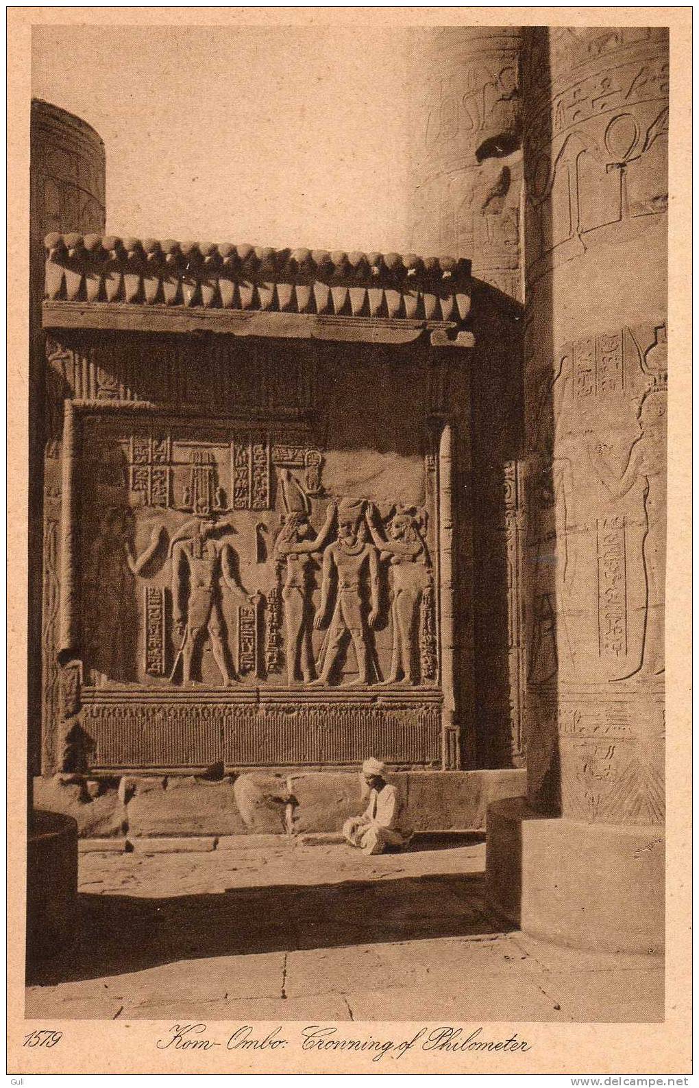 EGYPTE - Egypt -Kom-Ombo Crowning Of Philometer -Editions: Lehnert  Et Landrock N° 1579  *PRIX FIXE - Autres & Non Classés