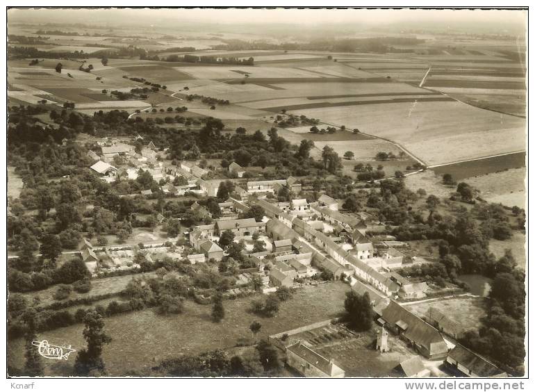 CP De FRANCASTEL " Vue Panoramique Aérienne " . - Crevecoeur Le Grand