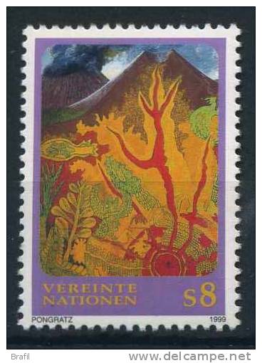 1999 Nazioni Unite Vienna, Serie Ordinaria, Francobollo Nuovo (**). - Unused Stamps
