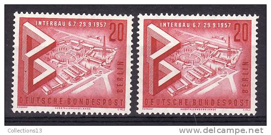 ALLEMAGNE - BERLIN - 142 (2 Timbres)** Cote 2,40 Euros Depart à 10% - Unused Stamps
